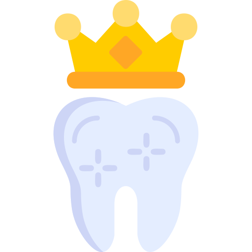 tandheelkundige kroon Generic Flat icoon