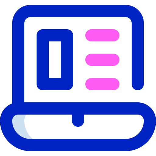 노트북 Super Basic Orbit Color icon