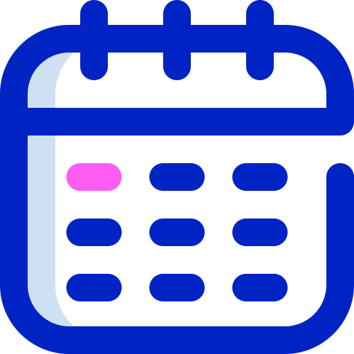 Schedule Super Basic Orbit Color icon