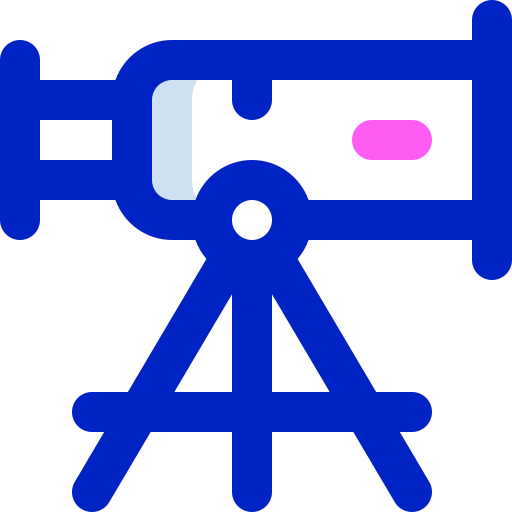 teleskop Super Basic Orbit Color ikona