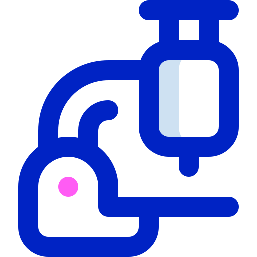 Microscope Super Basic Orbit Color icon