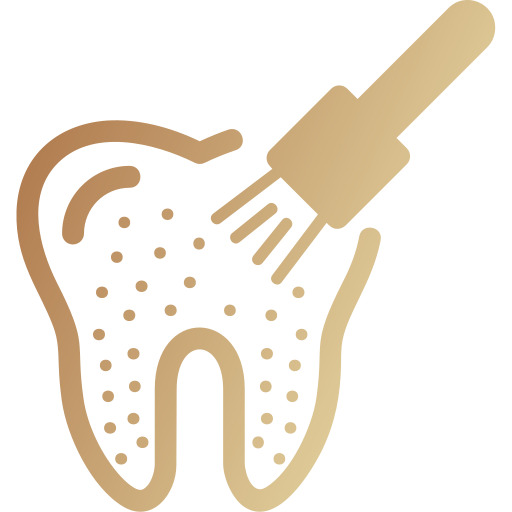 Tooth cleaning Generic Flat Gradient icon