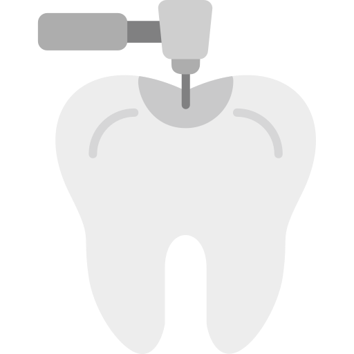 taladro dental Generic Grey icono