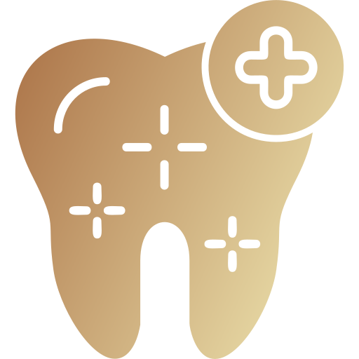 diente sano Generic Flat Gradient icono