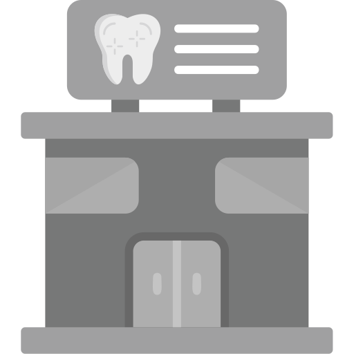 치과 진료소 Generic Grey icon