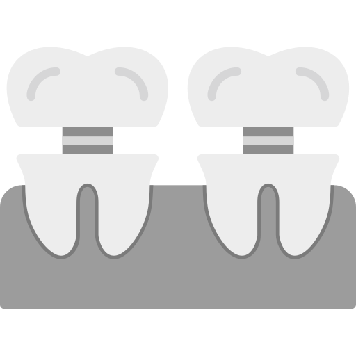 Зубной имплантат Generic Grey иконка
