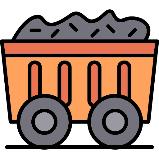 Mining Generic Outline Color icon
