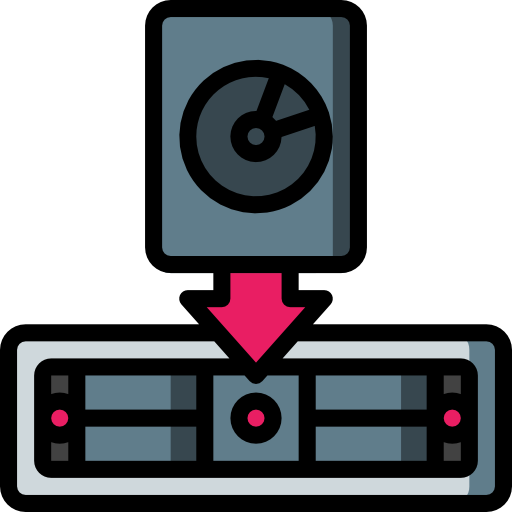 server Basic Miscellany Lineal Color icon