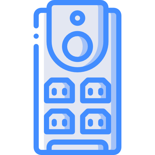 plug Basic Miscellany Blue icoon
