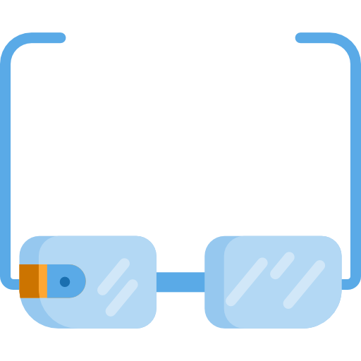 Google glasses Special Flat icon