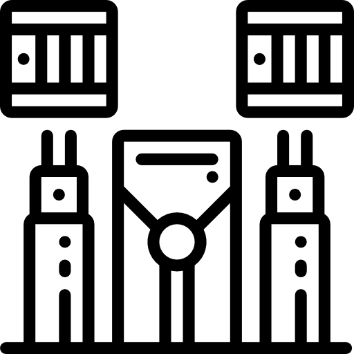 サーバ Basic Miscellany Lineal icon