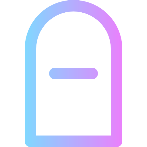 Mailbox Super Basic Rounded Gradient icon