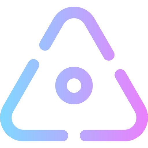 Recycle Super Basic Rounded Gradient icon