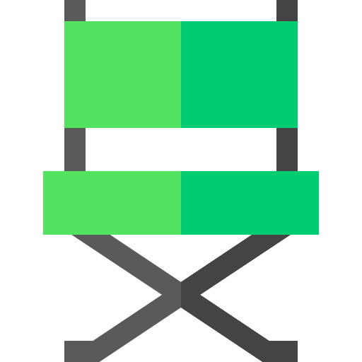 silla plegable Basic Straight Flat icono
