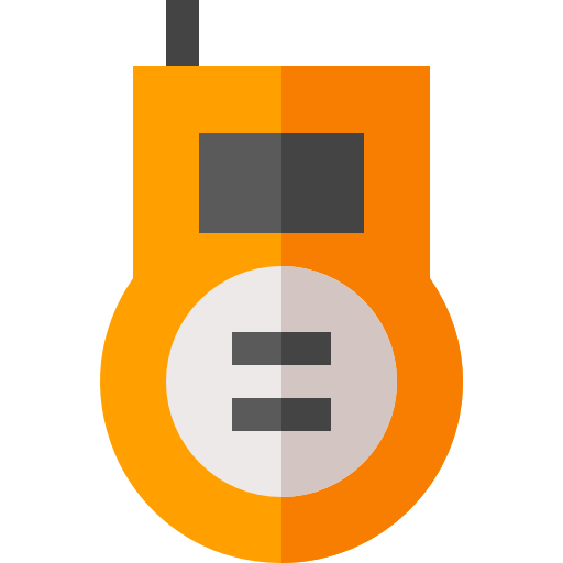 Walkie talkie Basic Straight Flat icon