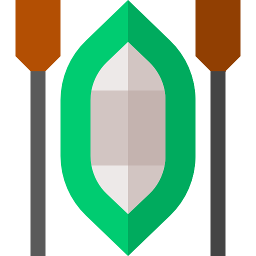 kajak Basic Straight Flat icon