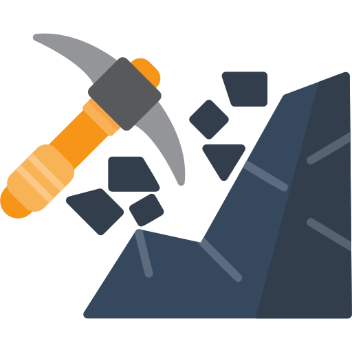 Mining Generic Flat icon