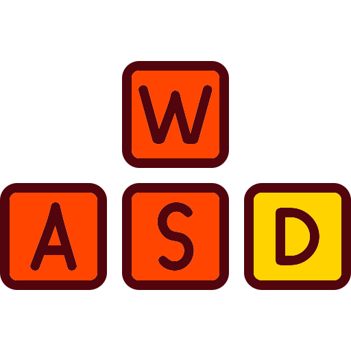 Wasd Generic Outline Color icon