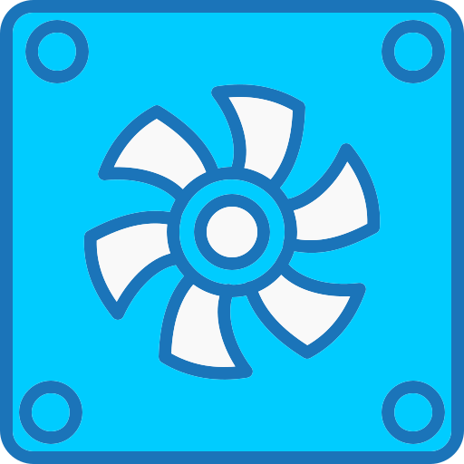 ファン Generic Blue icon