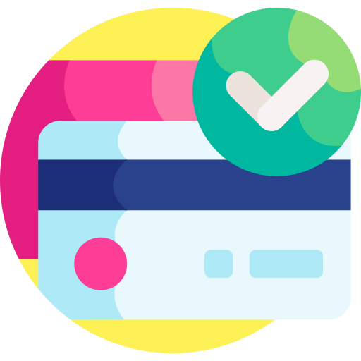 Credit card Detailed Flat Circular Flat icon