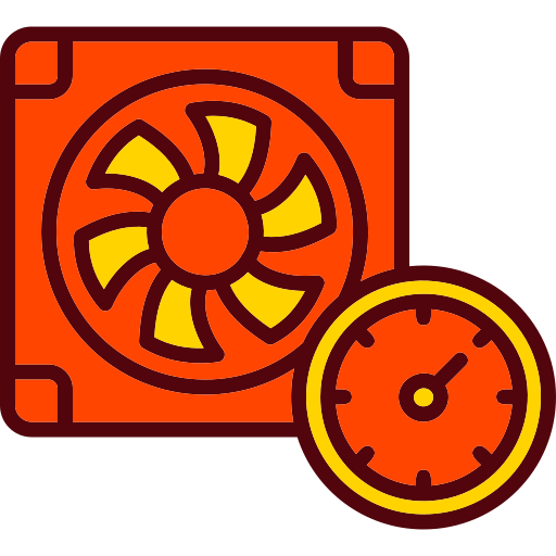 lüfter Generic Outline Color icon