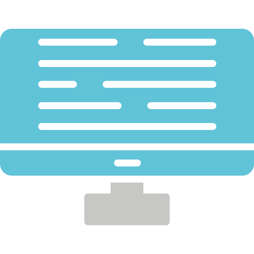 Monitor Generic Blue icon