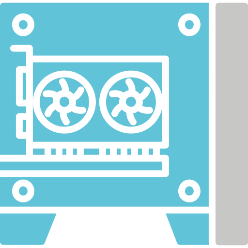 ordenador personal Generic Blue icono