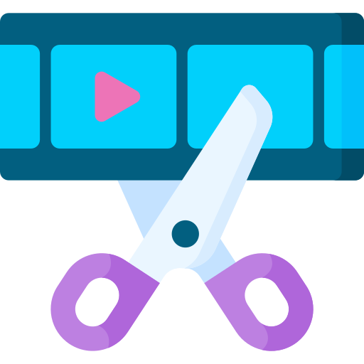 video bewerker Special Flat icoon
