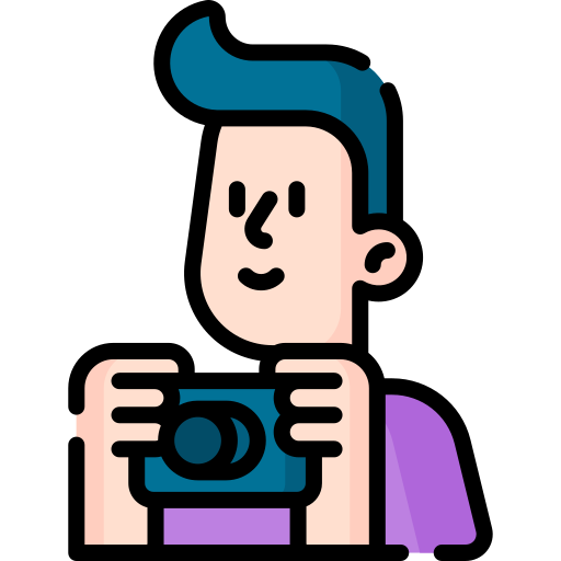 Photographer Special Lineal color icon