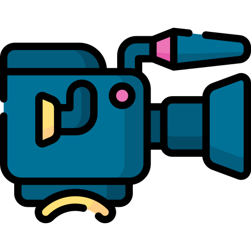 Video Camera Special Lineal color icon