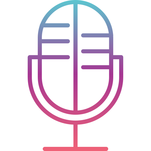 Microphone Generic Gradient icon