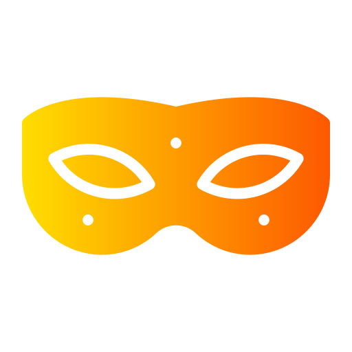 Mask Generic Flat Gradient icon