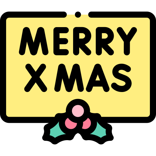 クリスマス Detailed Rounded Lineal color icon