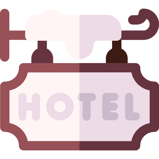 호텔 Basic Rounded Flat icon