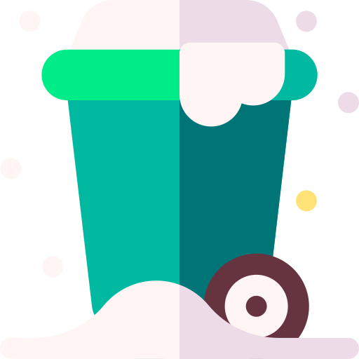 mülleimer Basic Rounded Flat icon