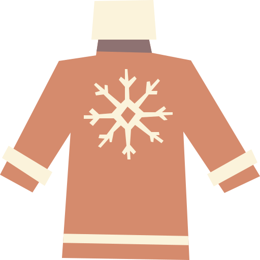 suéter de navidad Cartoon Flat icono