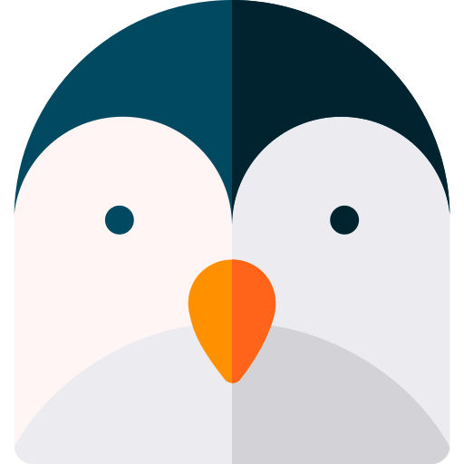 pinguino Basic Rounded Flat icona