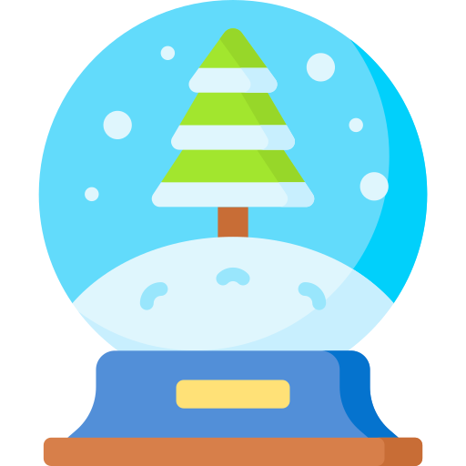 globo di neve Special Flat icona
