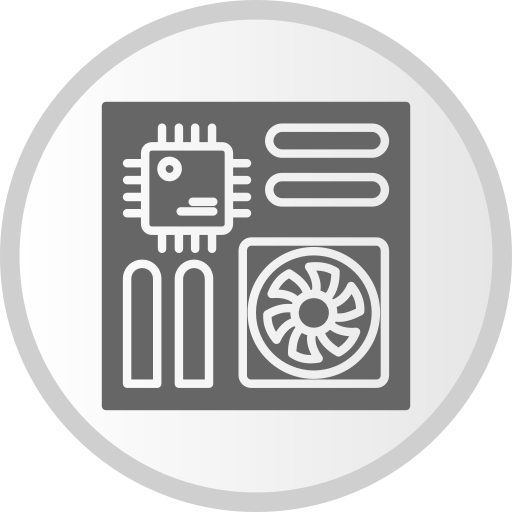 マザーボード Generic Grey icon