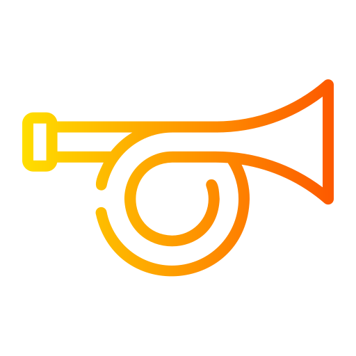 trompet Generic Gradient icoon