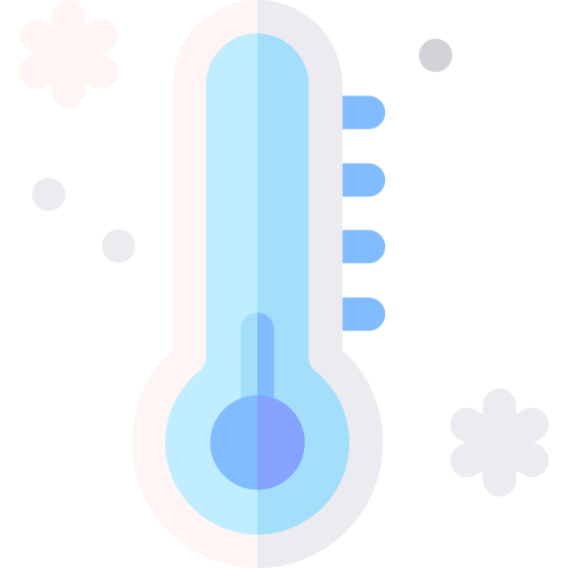 frío Basic Rounded Flat icono