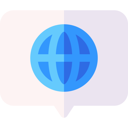 Translation Basic Rounded Flat icon