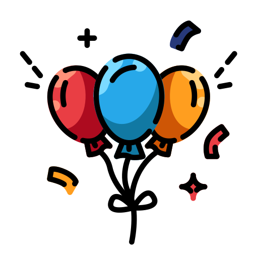 ballon Generic Outline Color icon