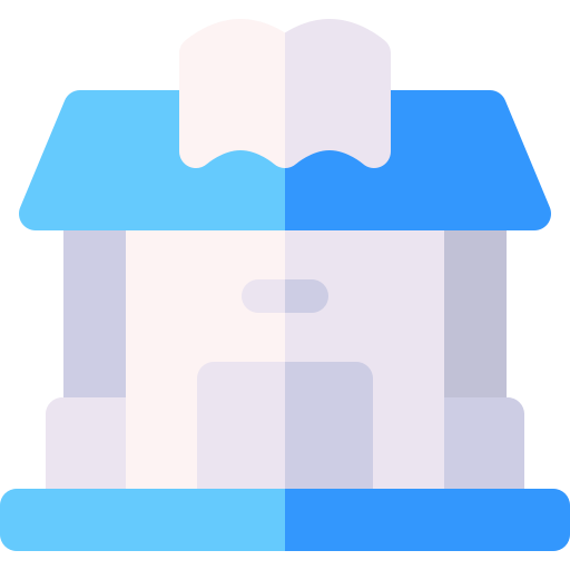 bibliothek Basic Rounded Flat icon