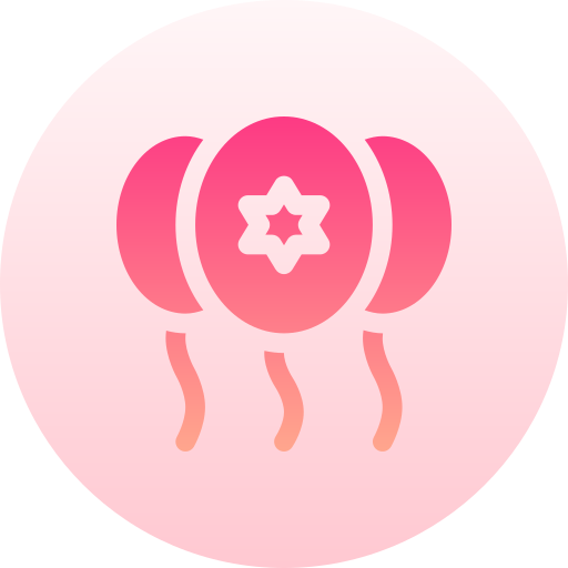 バルーン Basic Gradient Circular icon