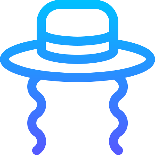 chapéu Basic Gradient Lineal color Ícone
