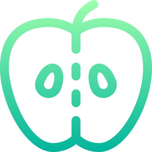 りんご Basic Gradient Lineal color icon