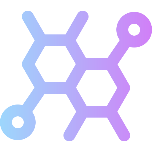 molekül Super Basic Rounded Gradient icon