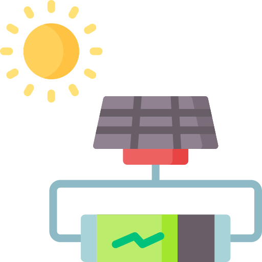 zonnepaneel Special Flat icoon