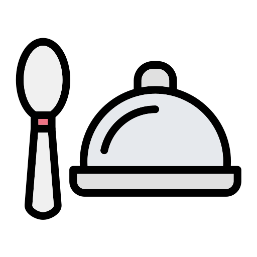 레스토랑 Generic Outline Color icon